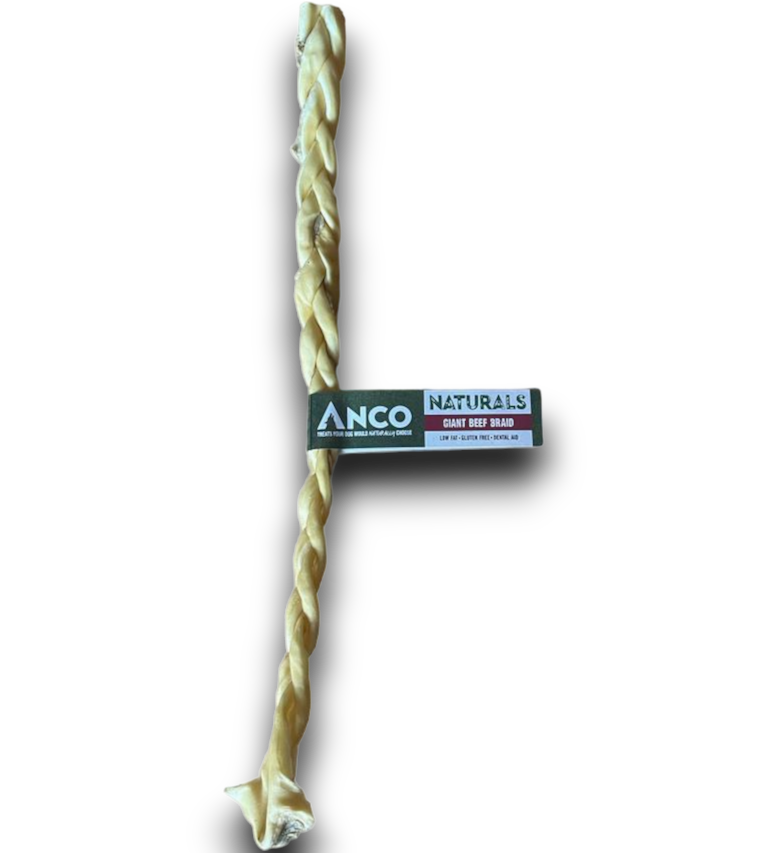 Anco Naturals Giant Beef Braid