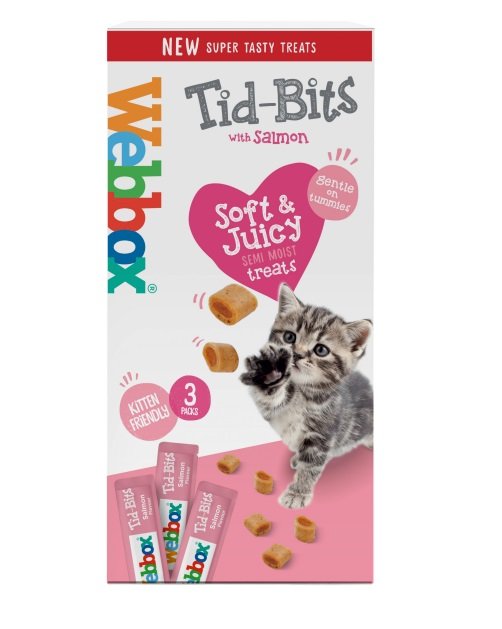 Webbox Tid-Bits Salmon Cat Treats