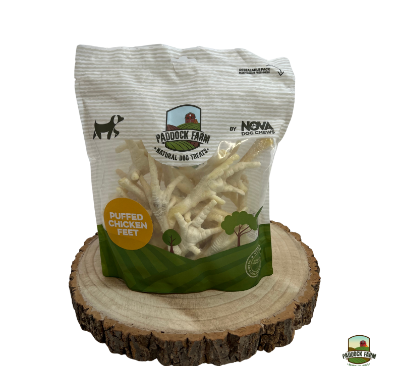 Chicken Feet Puffed Pre-Pack 250g