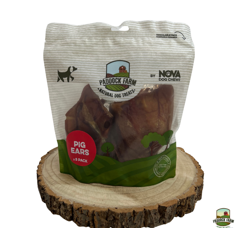 Medium Pig Ears Pre-Pack 5 Pack