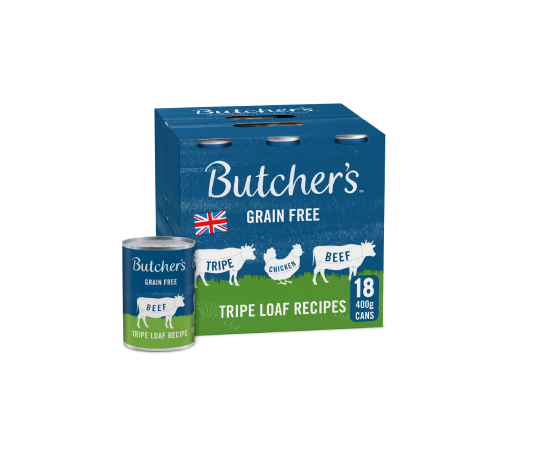 Butcher's - TRIPE LOAF RECIPES 18 PACK – 400G