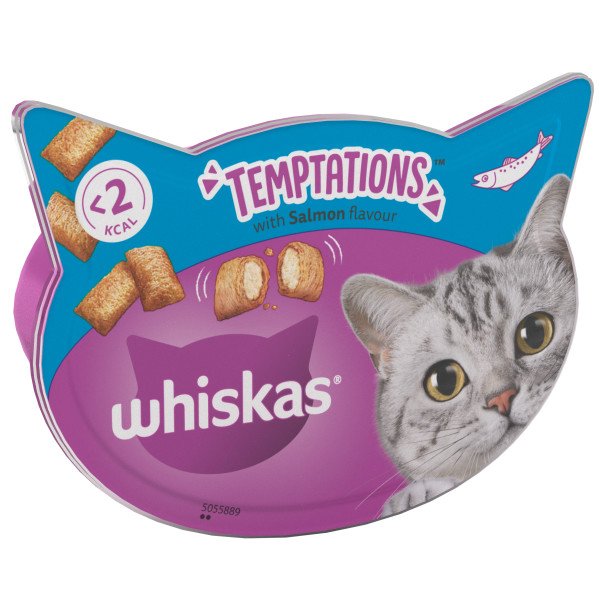 Whiskas Temptations Salmon 60g
