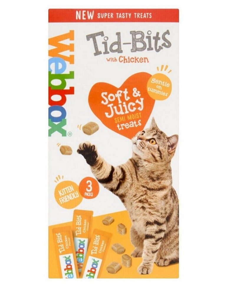 Webbox Tid-Bits Chicken Cat Treats