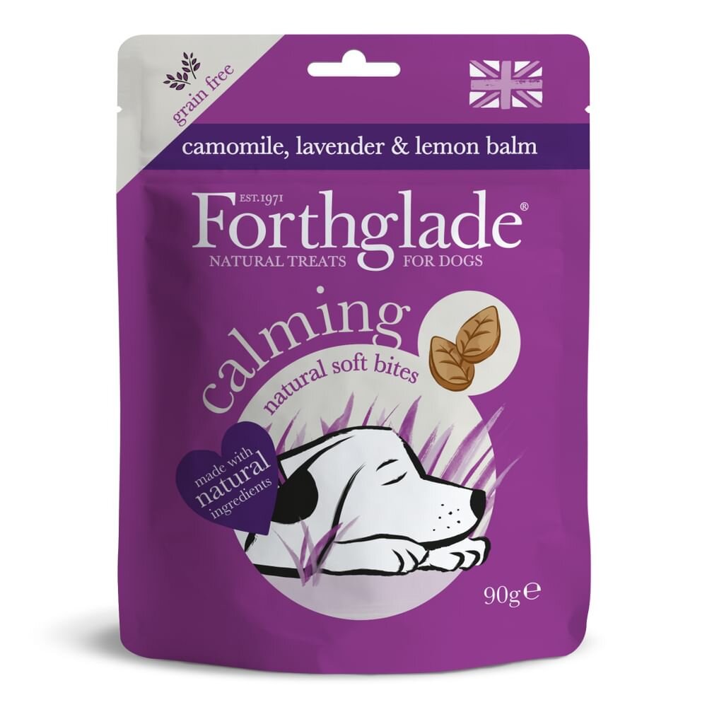 Forthglade Natural Soft Bites Calming Grain Free Camomile, Lavender & Lemon Treats 90g