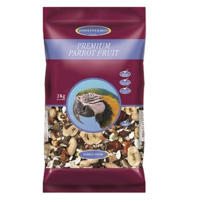 Johnston & Jeff Premium Parrot Fruit 2kg