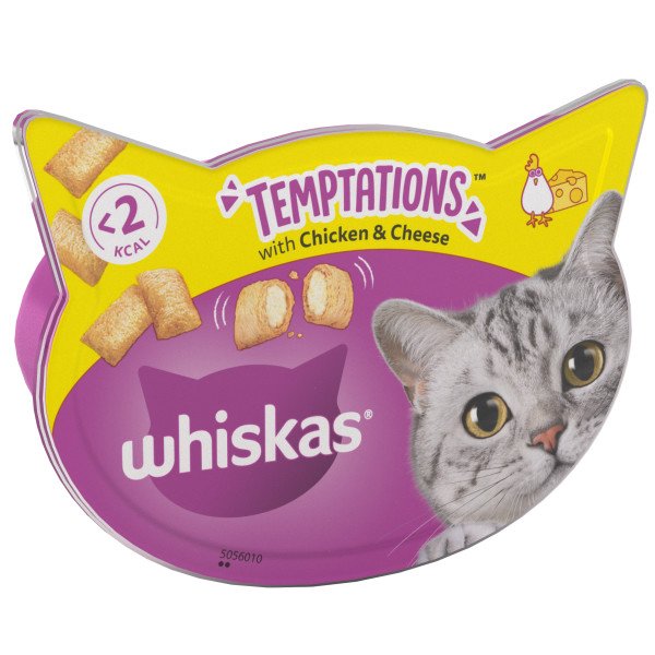 Whiskas Temptations Chicken & Cheese 60g