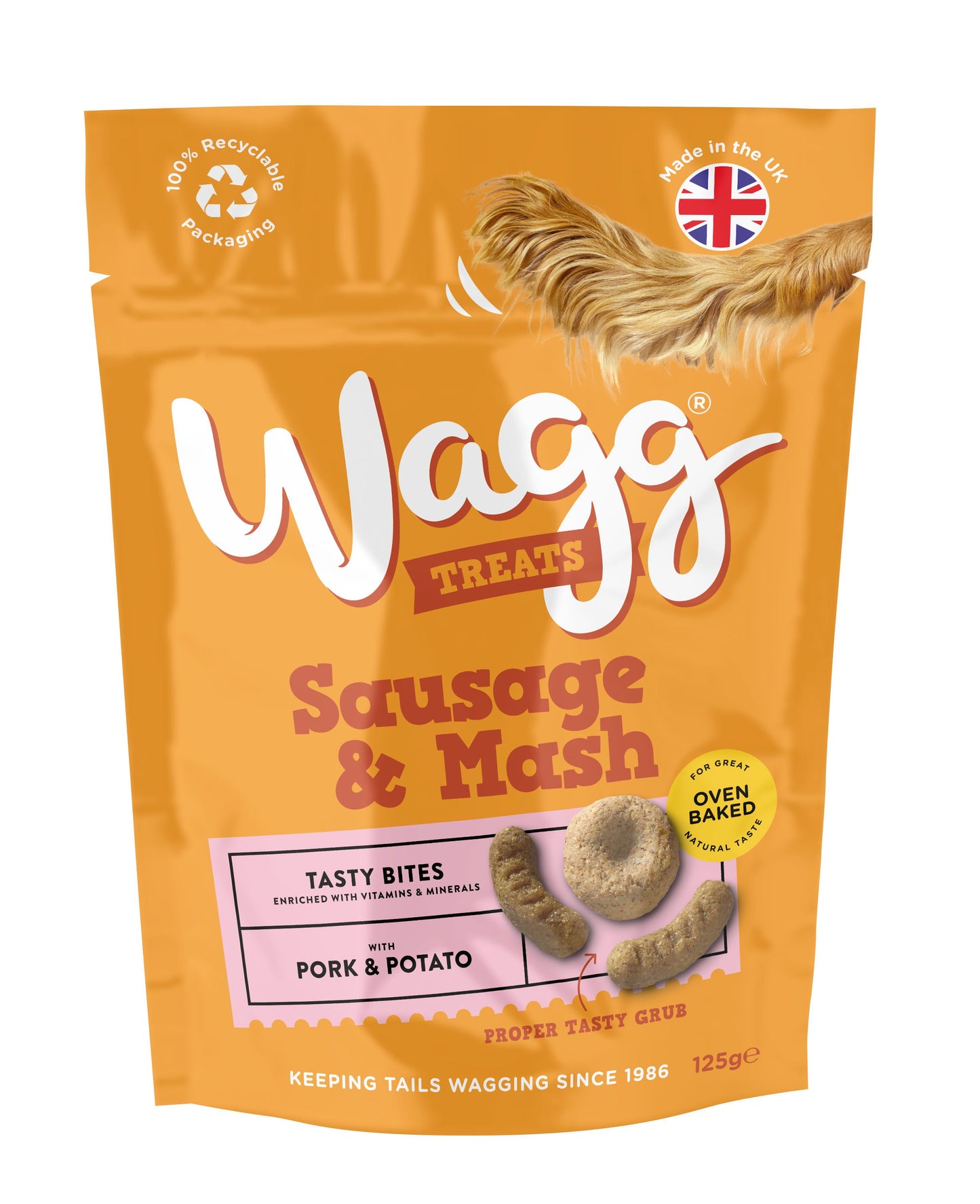 Wagg Sausage & Mash Tasty Bites 125g