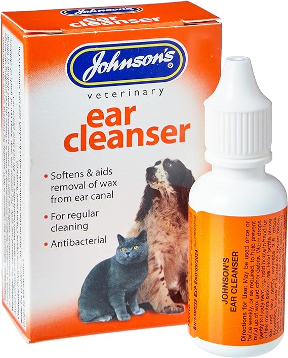 Johnson's Vet Ear Cleanser, 18 ml
