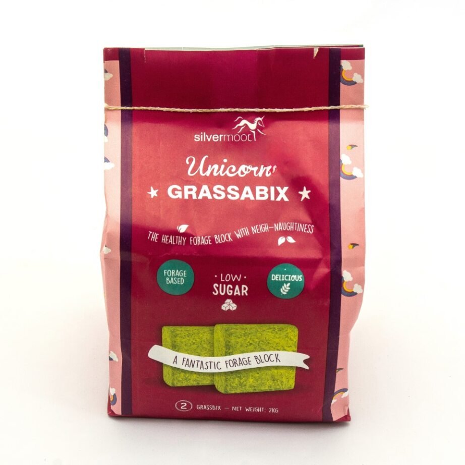 Silvermoor Minty Unicorn Grassabix 2 x 1kg