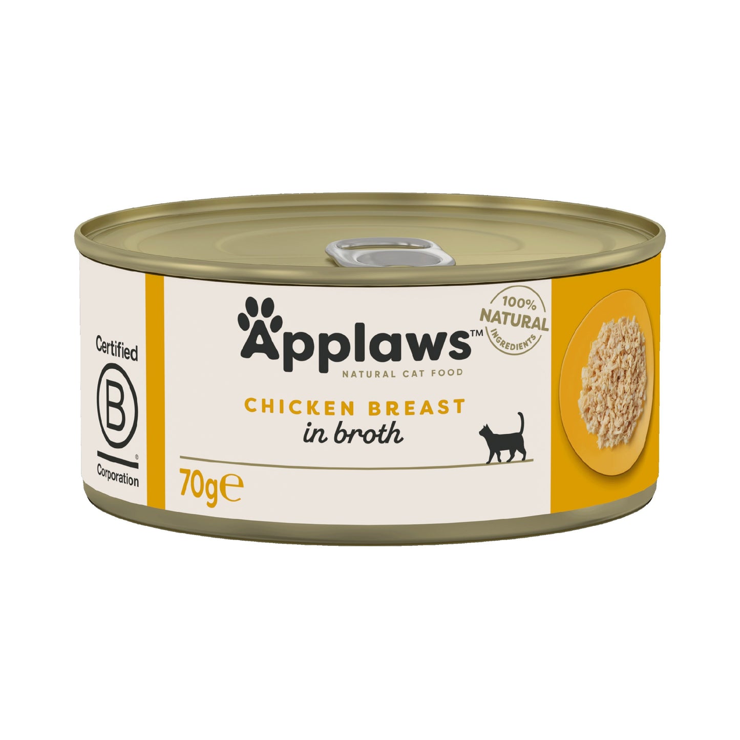 Applaws Cat Chicken Breast in Broth Tins 70g