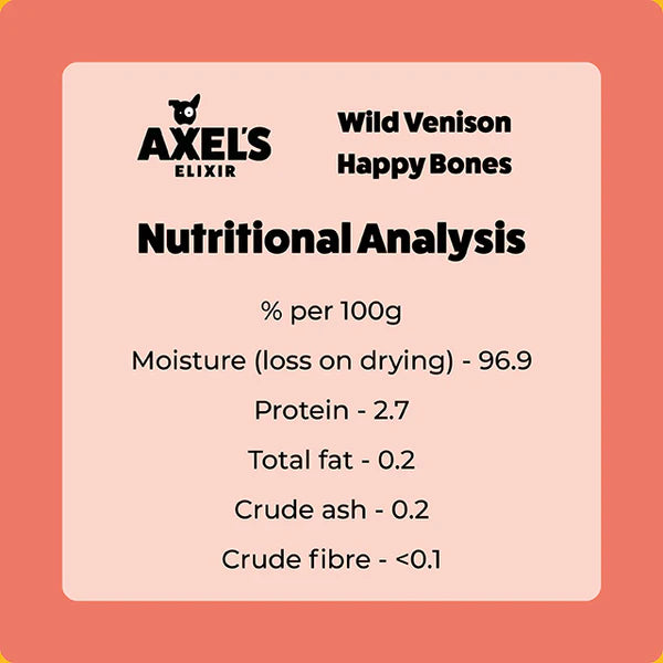 Axel's Elixir Venison Happy Bones