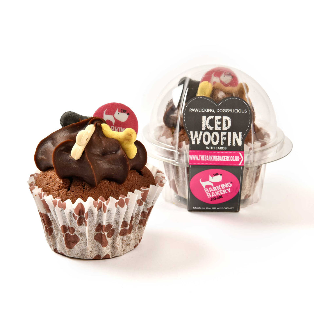 The Barking Bakery - Carob Woofin with Carob Frosting