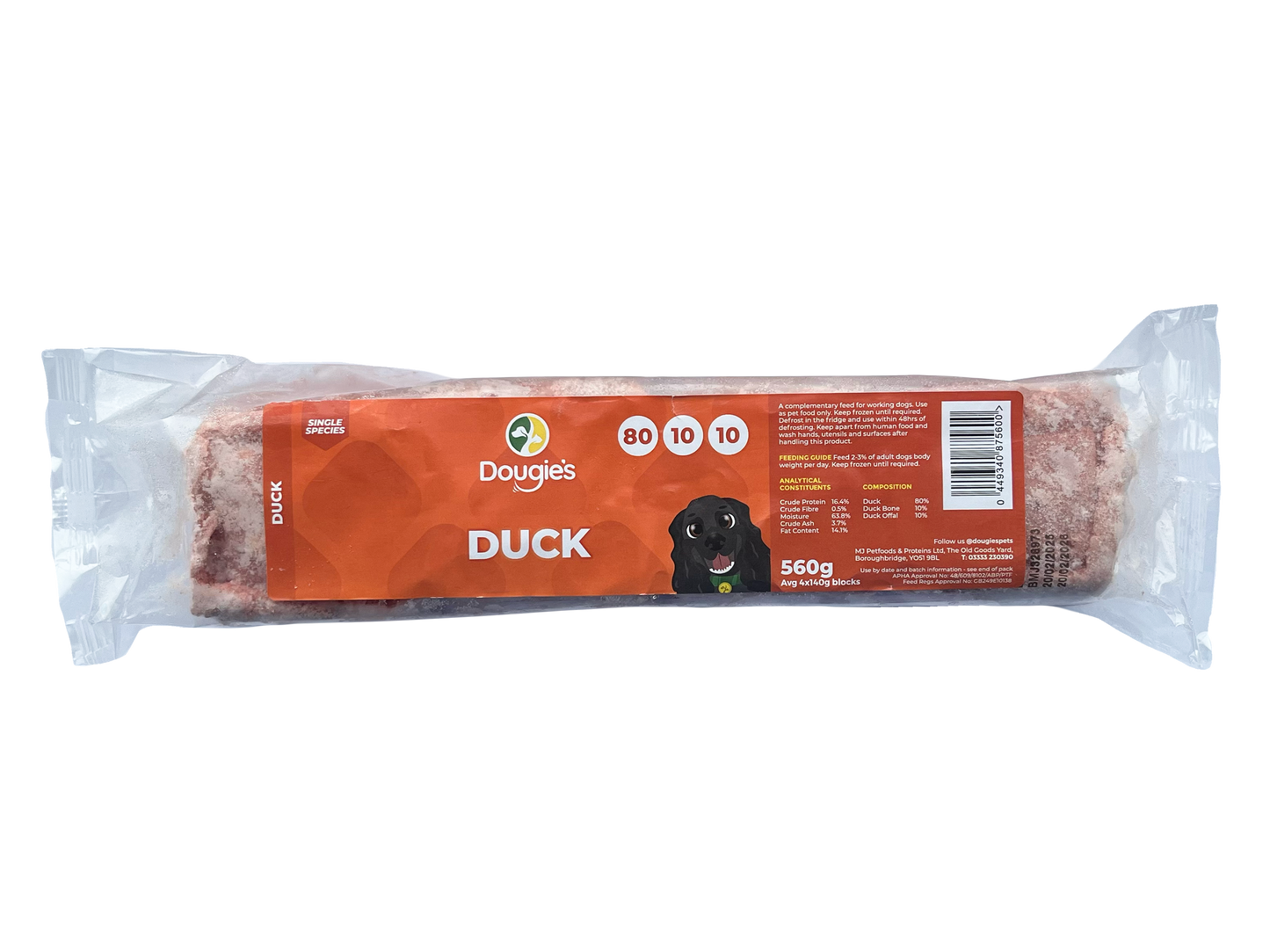 Dougie’s - Duck 80/10/10 560g