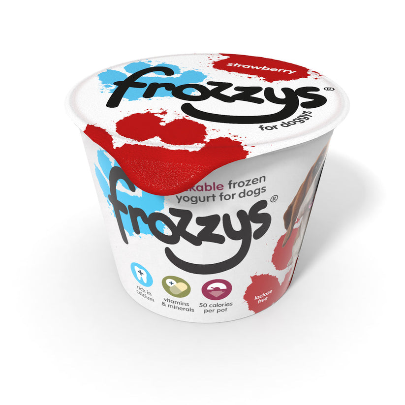 Frozzys Frozen Yogurt - Strawberry