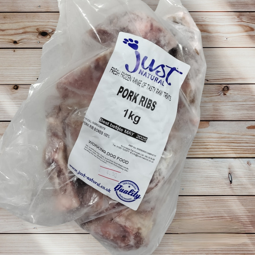 Just Natural - Pork Ribs 1kg