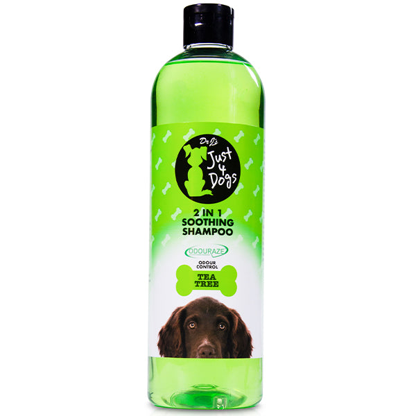 Just 4 Dogs 2 In 1 Soothing Shampoo Tea Tree 500ml