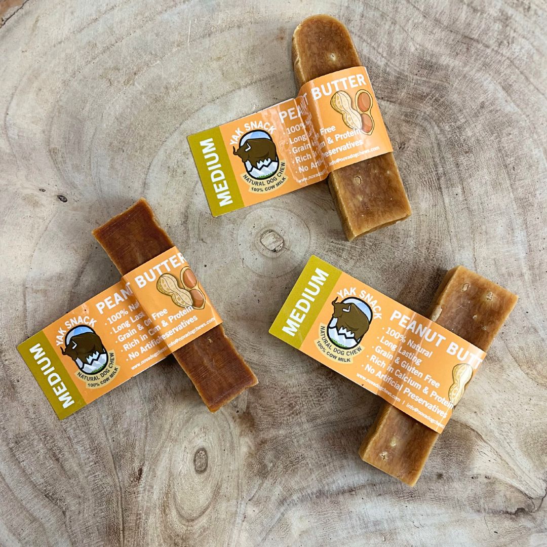 Nova - Yak Snack Peanut Butter Medium 1pc