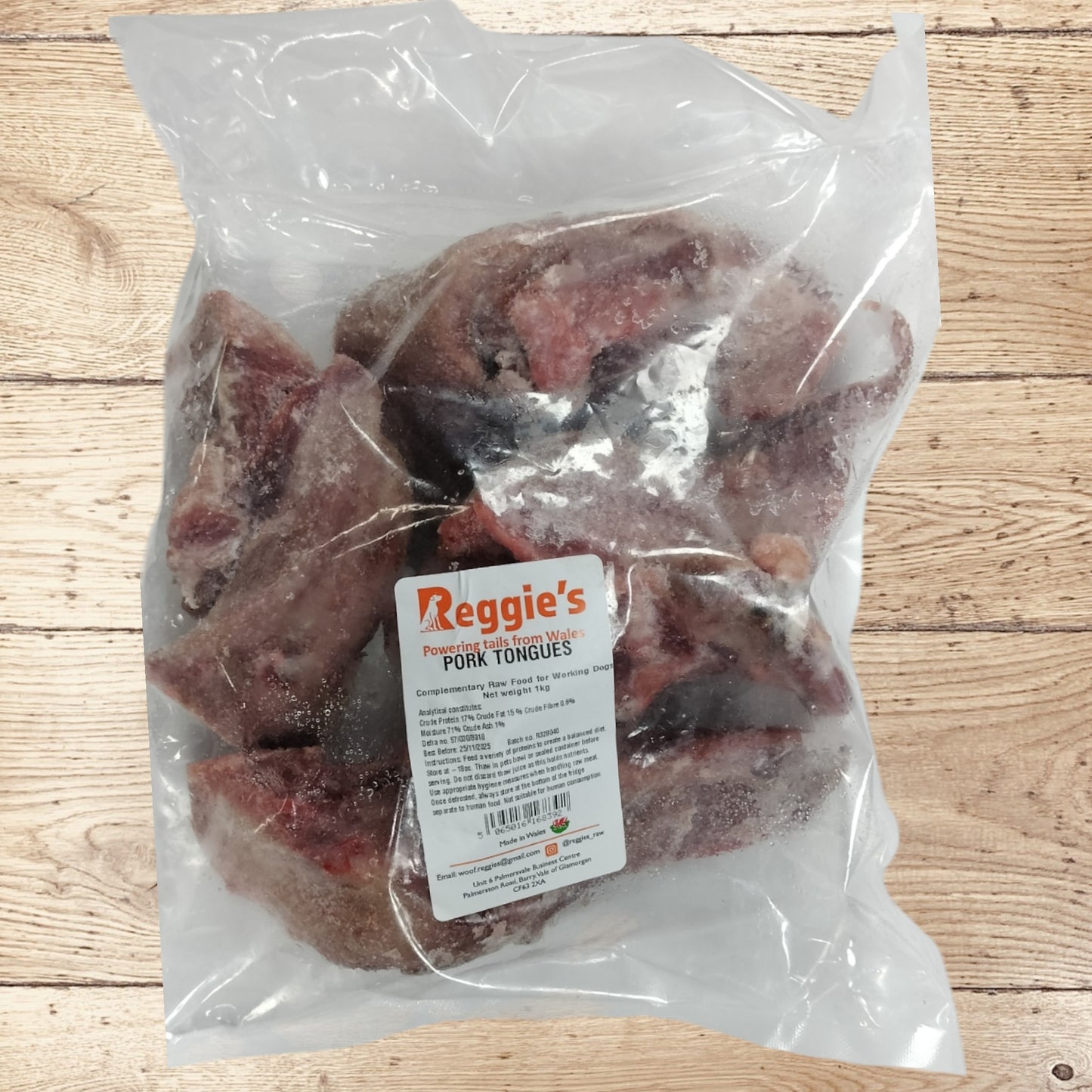 Reggie's - Pork Tongues 1kg