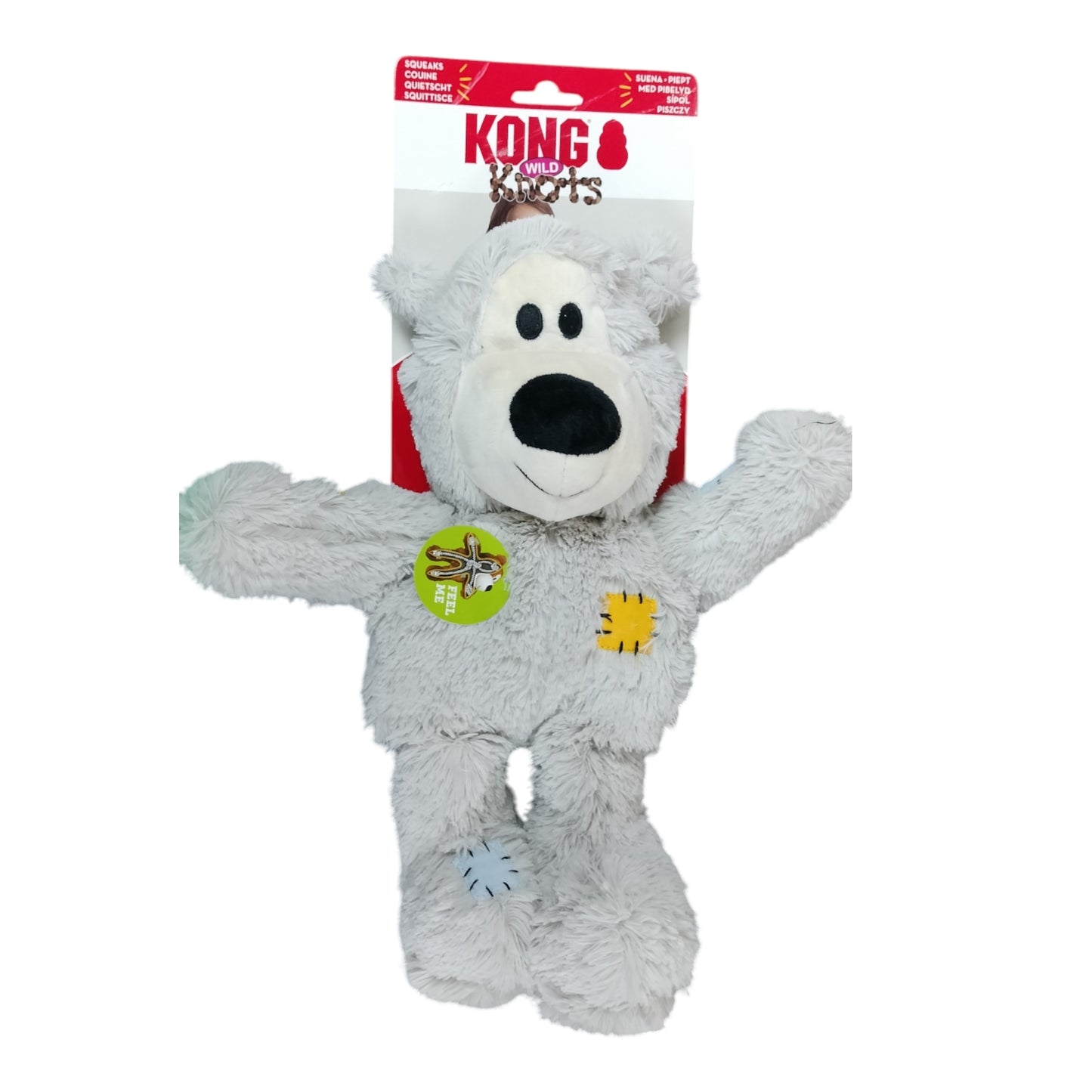 KONG Wild Knots Bear Gray