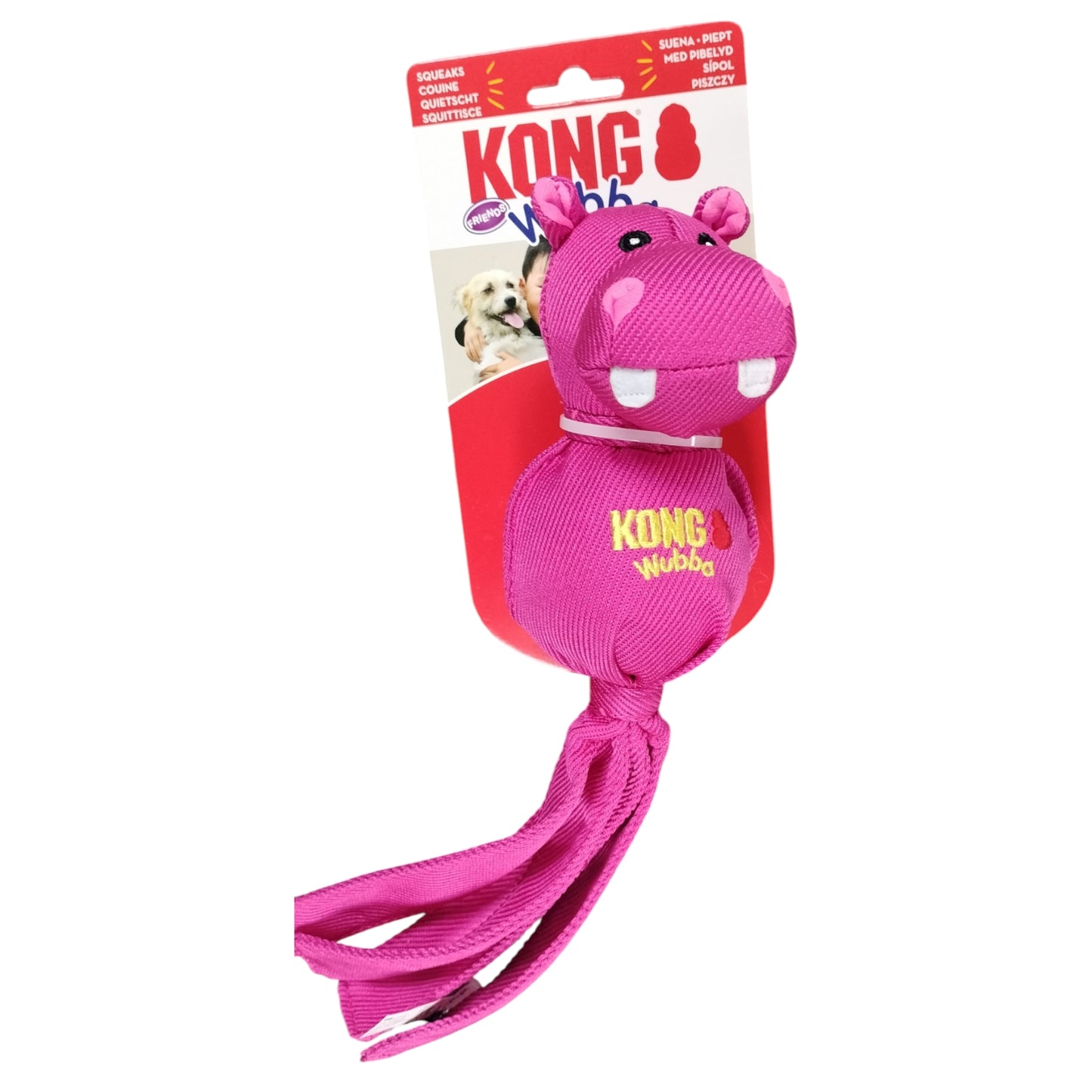 KONG Wubba Friends Hippo