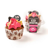 The Barking Bakery - Carob Woofin with Pink Frosting