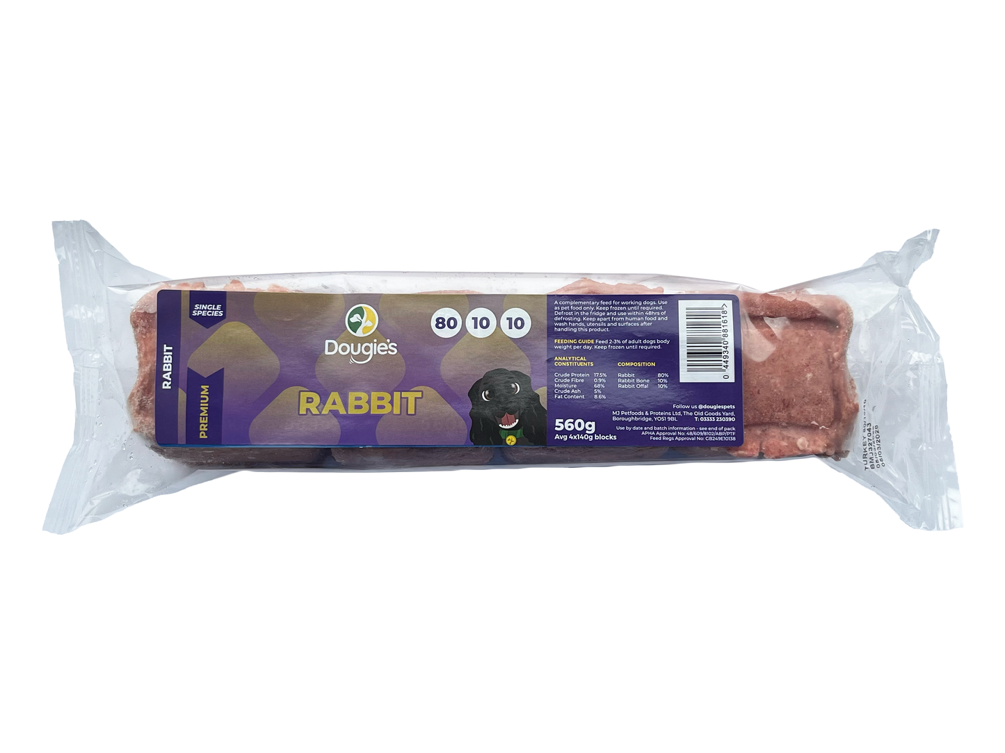 Dougie’s - Rabbit 80/10/10 560g