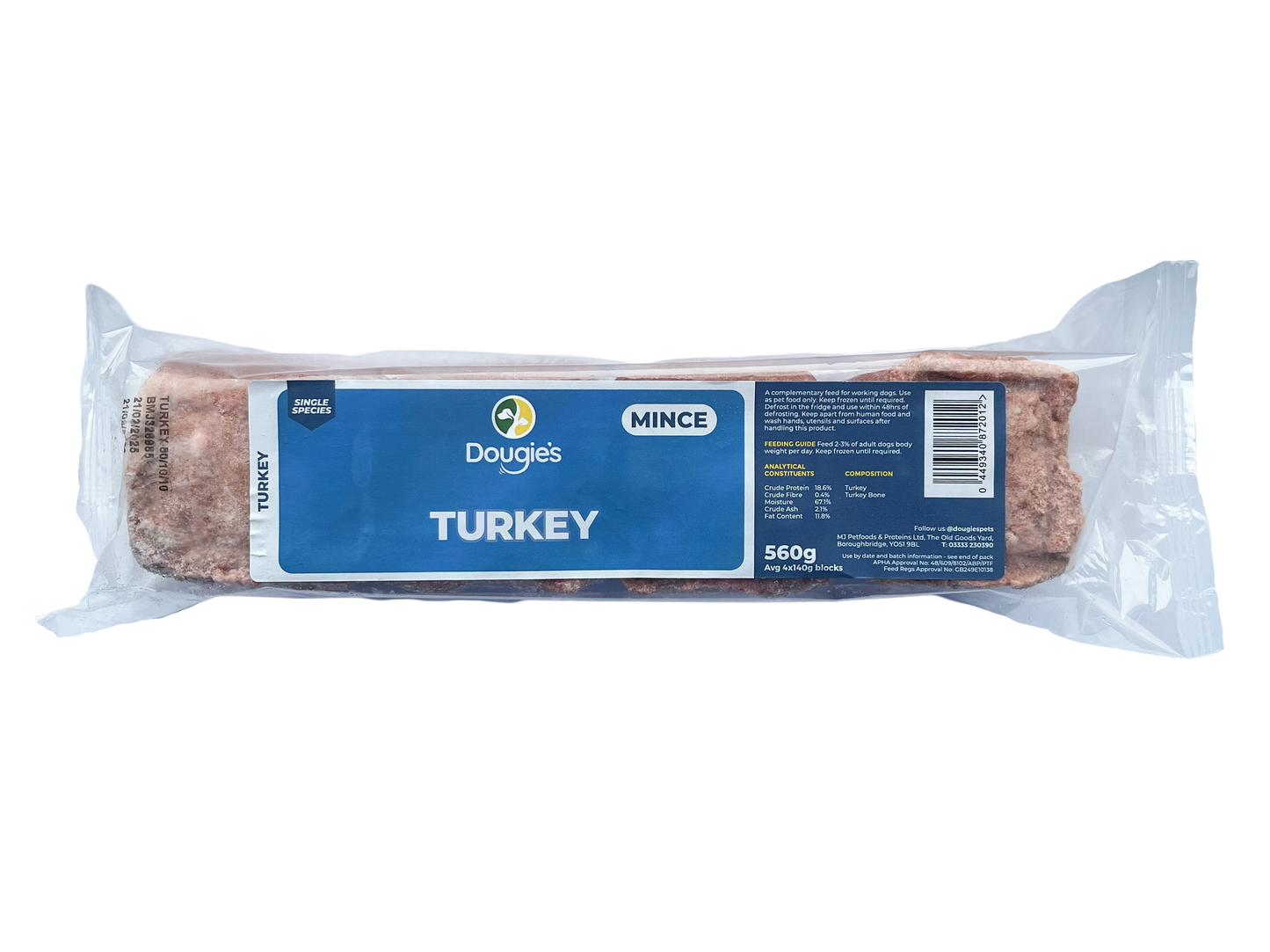 Dougie’s - Turkey Mince 560g