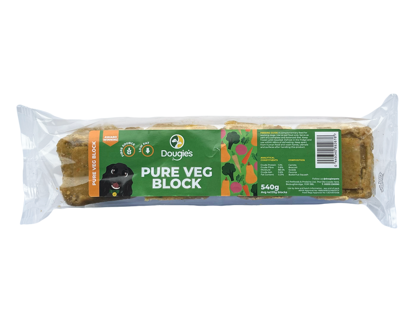 Dougie’s - Pure Veg Block 540g