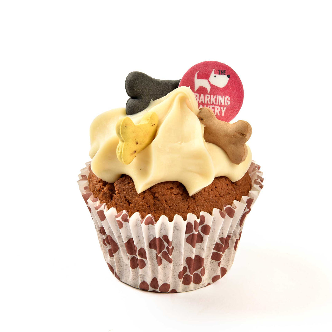 The Barking Bakery - Vanilla Woofin with Vanilla Frosting