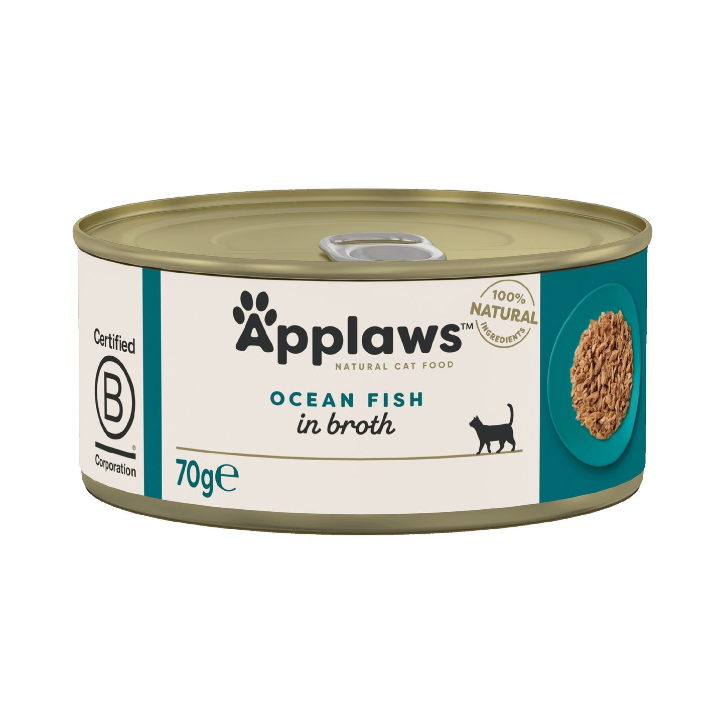 Applaws Cat Ocean Fish in Broth Tins 70g