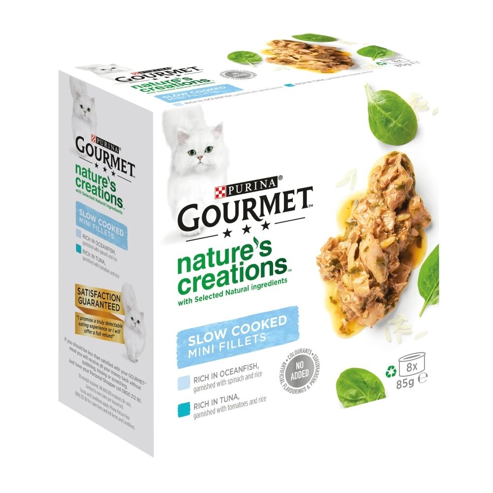 Gourmet Natures Creations Rich in Ocean Fish/Tuna 8 x 85g