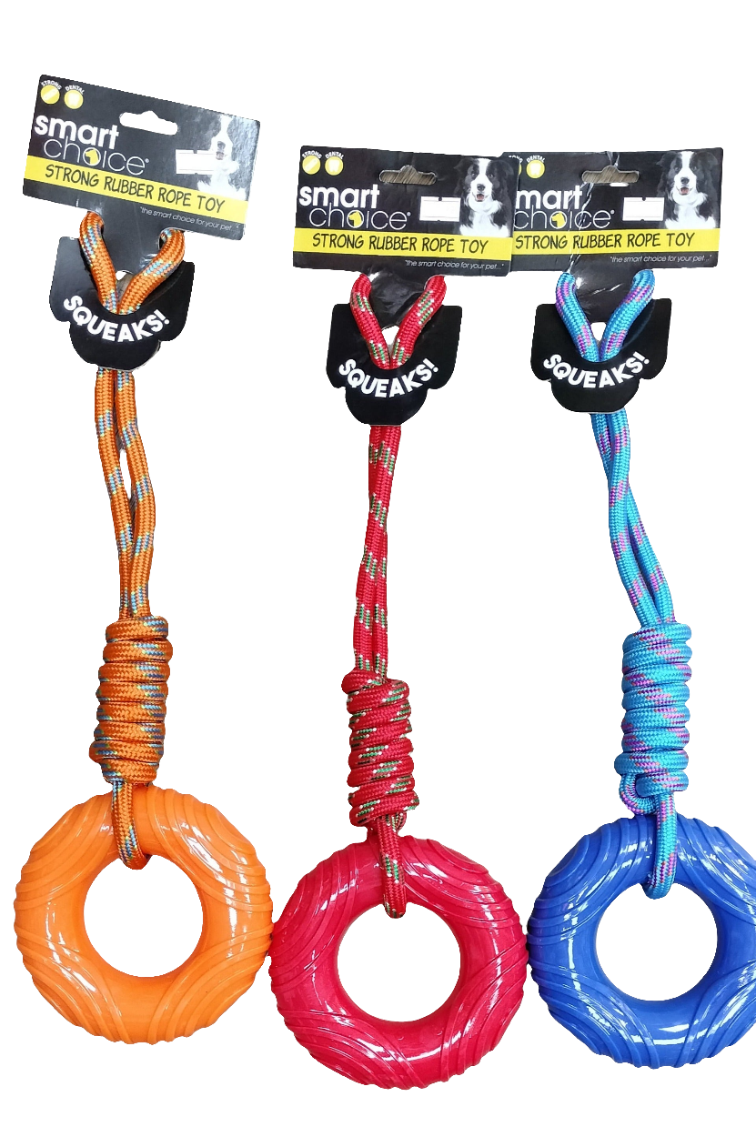 Smart Choice - Strong Rubber Rope Toy