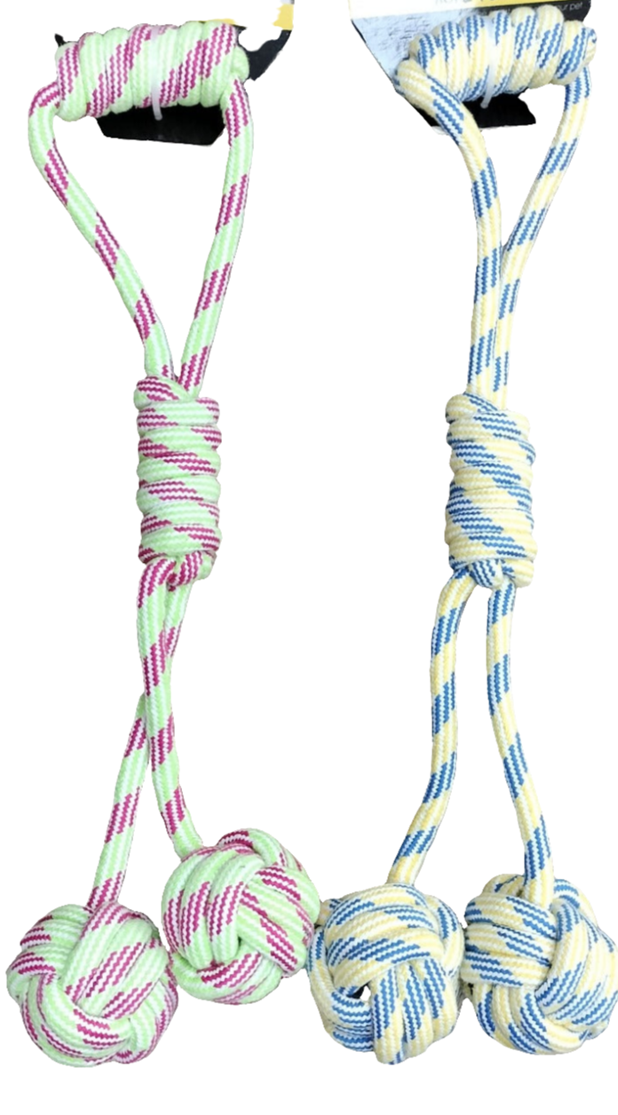 Smart Choice - Rope Toy two balls