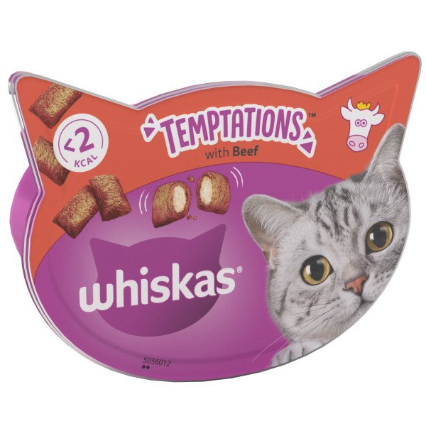 Whiskas Temptations Beef 60g