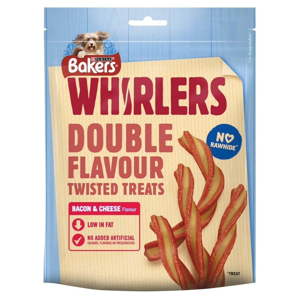 Bakers Whirlers Bacon & Cheese 130g