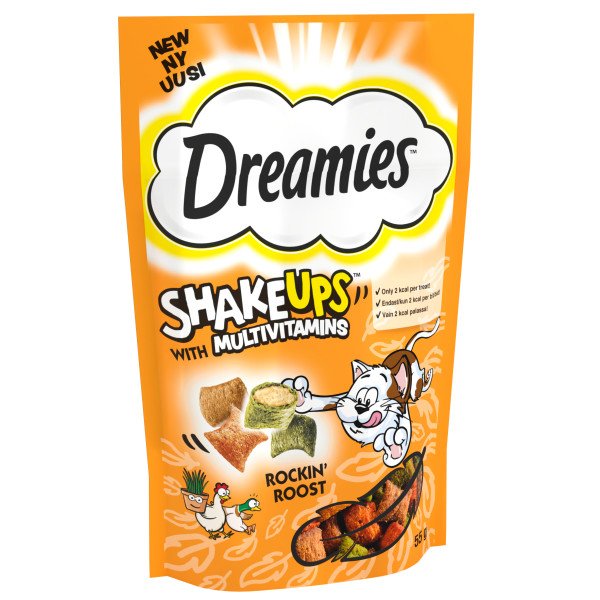 Dreamies Shakeups Rockin Roost 55g
