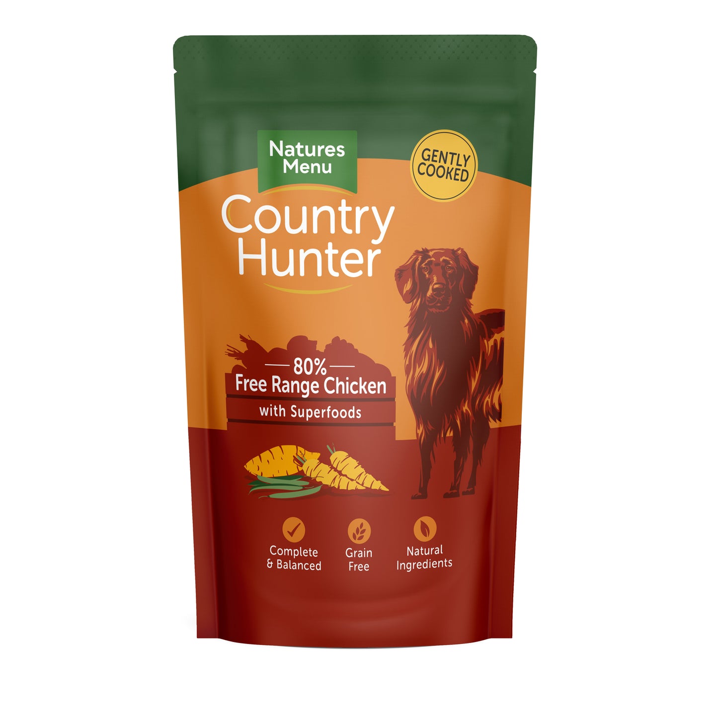Natures Menu Country Hunter Free Range Chicken Dog Food 150g