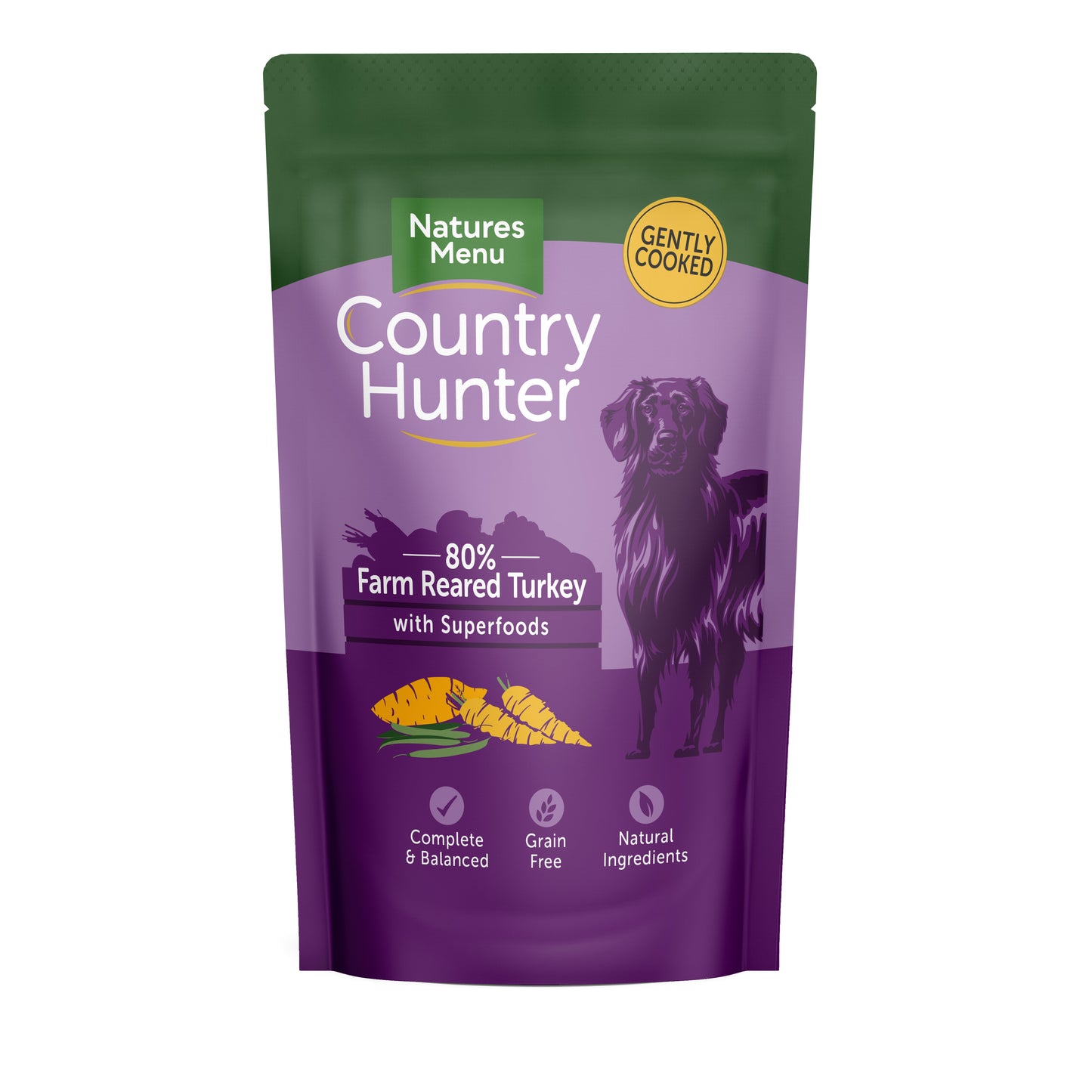 Natures Menu Country Hunter Turkey Dog Food 150g
