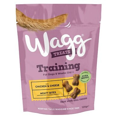 Wagg Training Treats Chicken & Cheese Mini Bites 125g