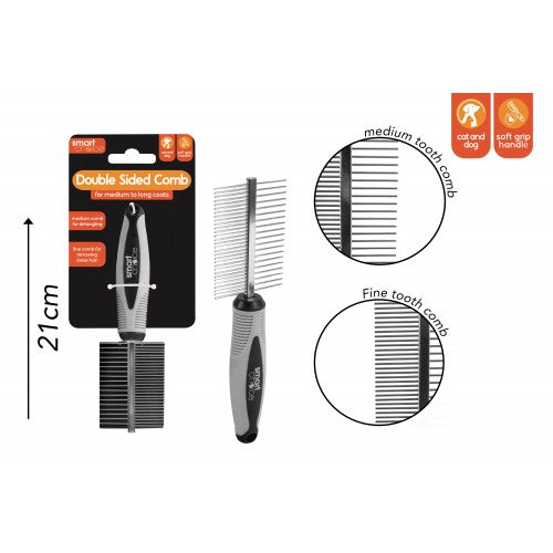 Smart Choice DOUBLE SIDED GROOMING COMB
