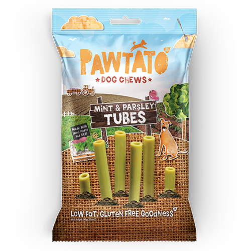 Pawtato Tubes Mint And Parsley 90g