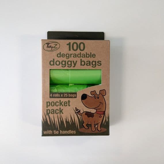 TidyZ Disposable Dog Poop Bags 100 Pack