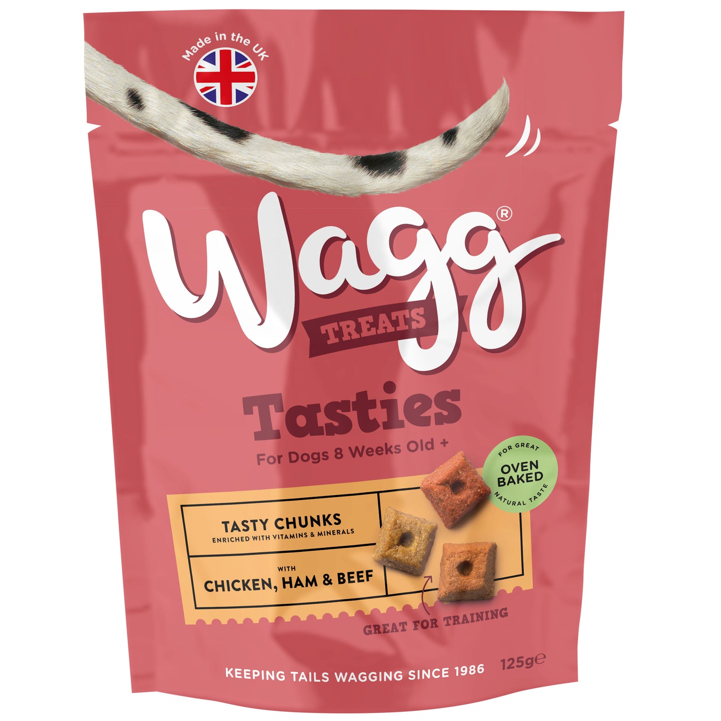 Wagg Tasty Chunks  125g