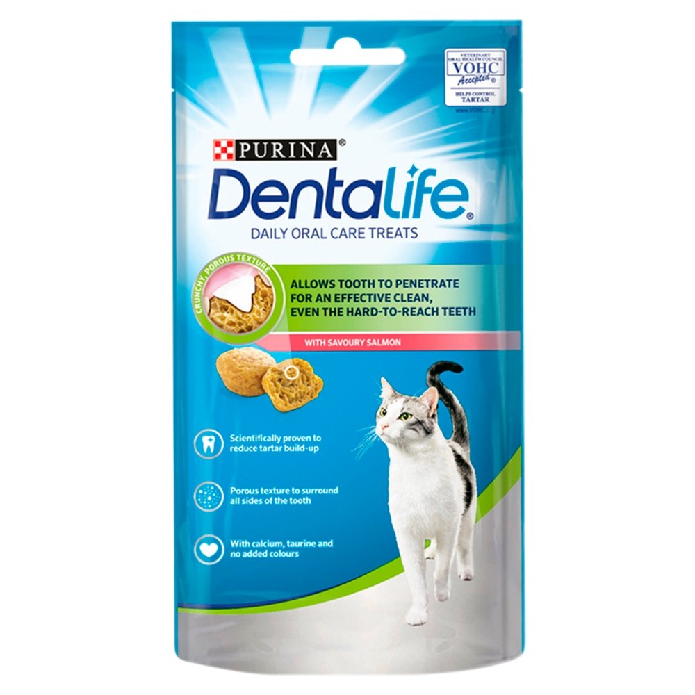 DentaLife Cat Dental Treats Salmon 40g