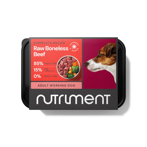 Nutriment Raw Boneless Beef 500g