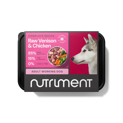 Nutriment Raw Venison & Chicken 500g