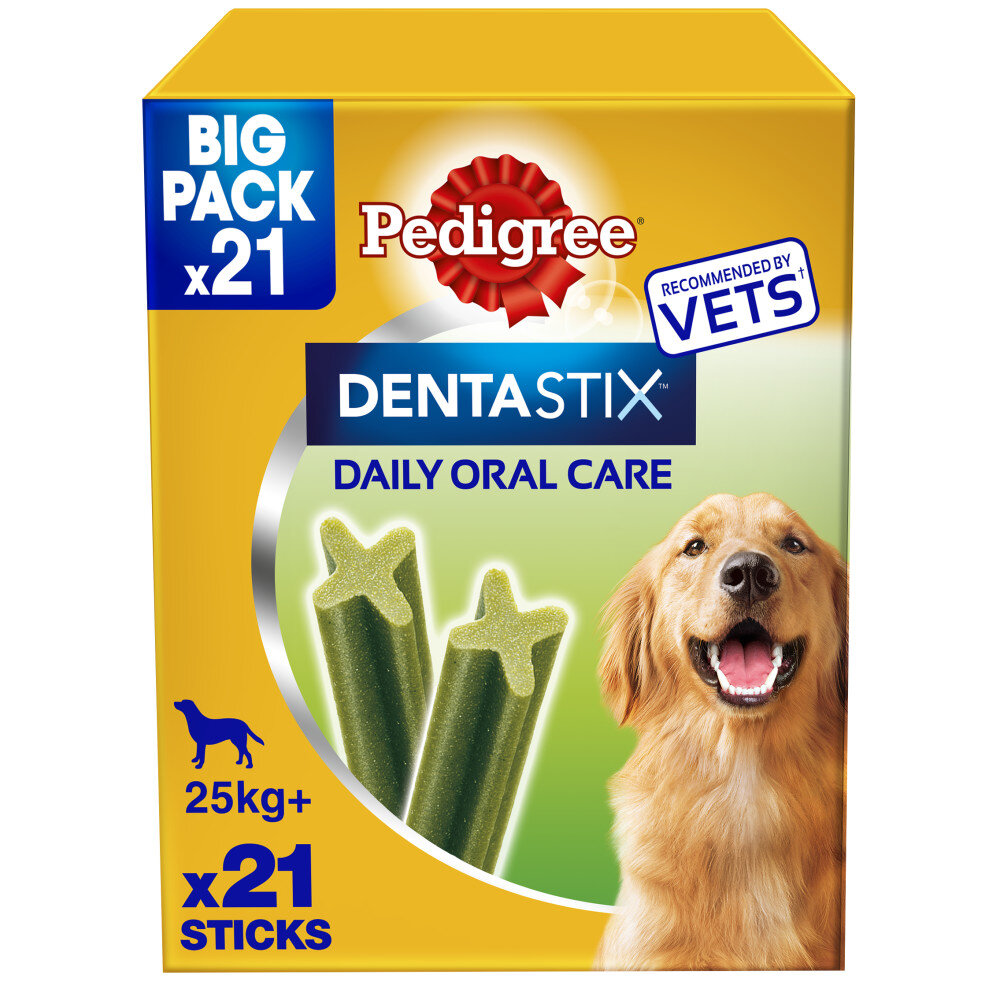 Pedigree Dentastix Fresh Daily Dental Chews Large Dog 21 Sticks