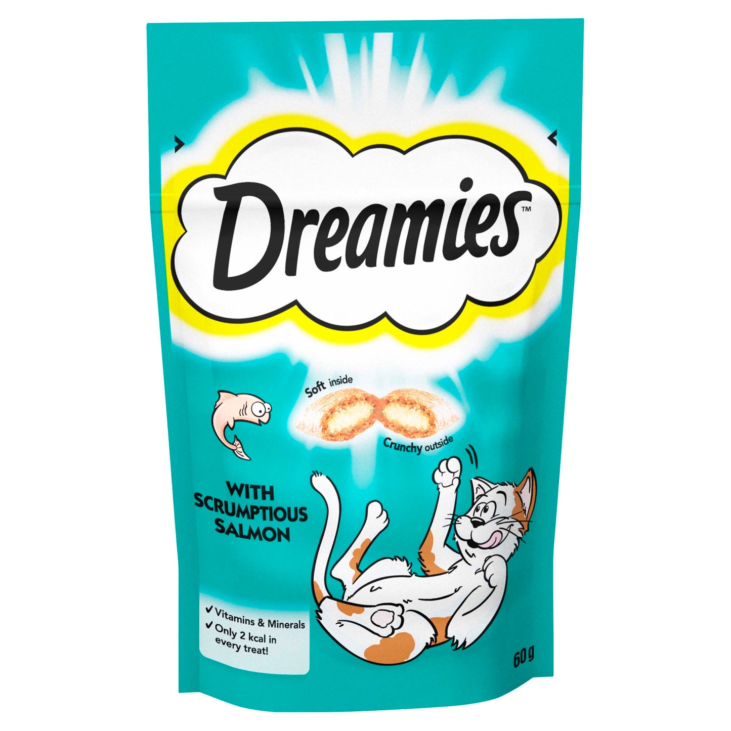 Dreamies Salmon Cat Treats 60g