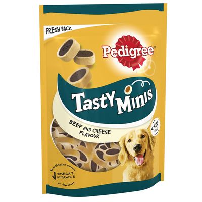 Pedigree Mini Bites  Cheese & Beef (140g)