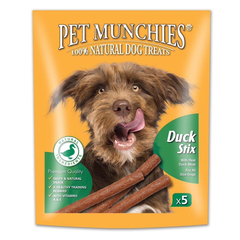 Pet Munchies Duck Stix Dog Treats 50g
